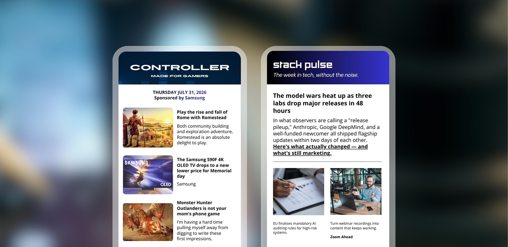 Engagement tools example